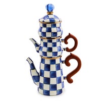 Royal Check Stackable Coffee Set