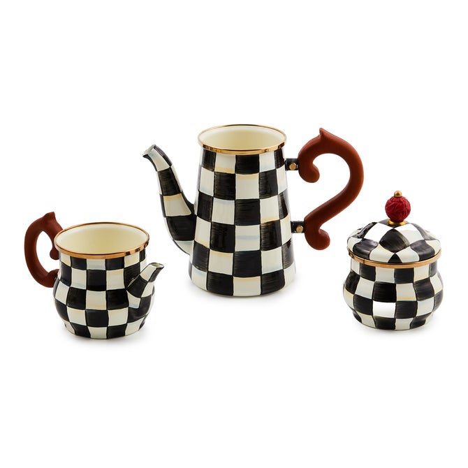 Courtly Check Stackable Coffee Set image number 1