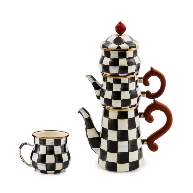 Courtly Check Stackable Coffee Set & Mugs Set image number 3