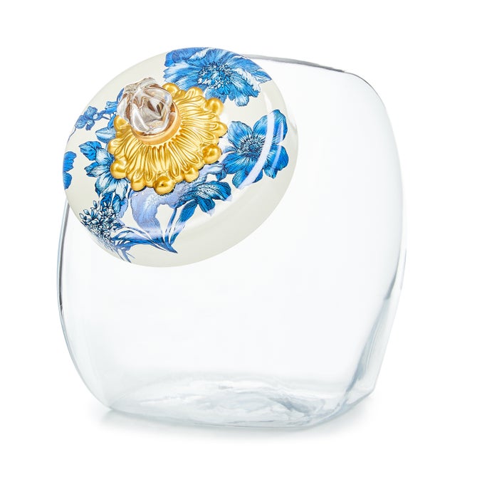 Sweets Jar with Royal English Garden Lid image number 0