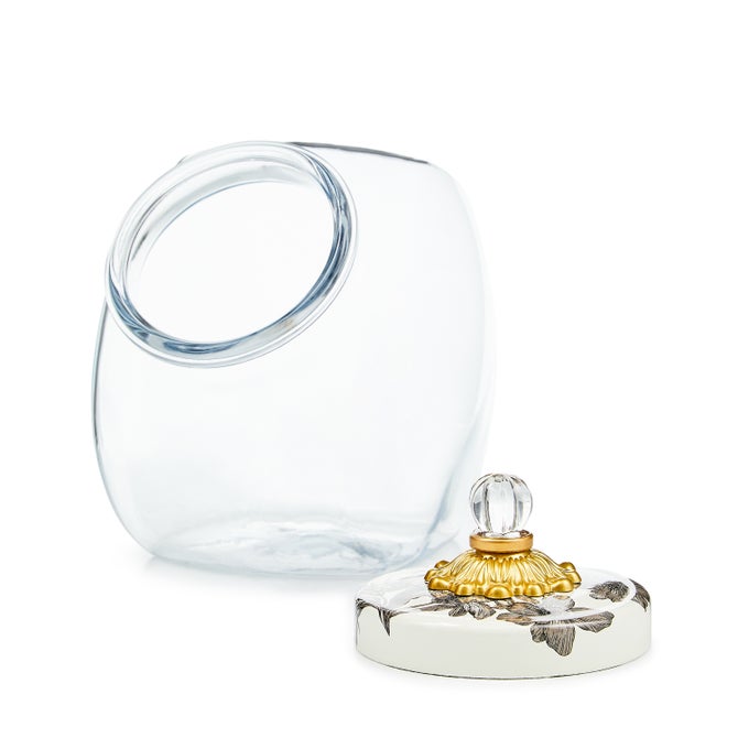 Sweets Jar with Sterling English Garden Lid image number 1