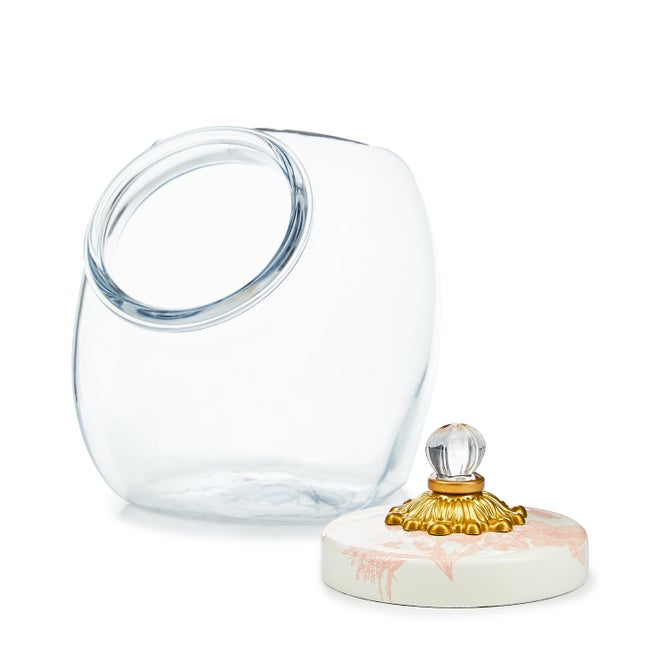 Sweets Jar with Rosy English Garden Lid image number 1