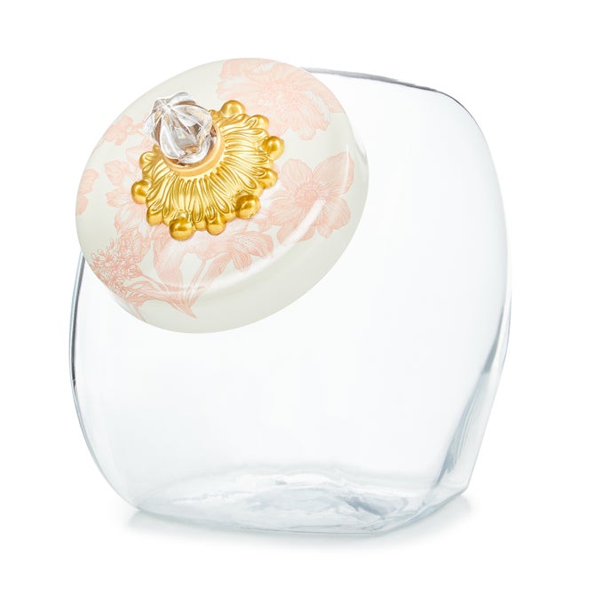 Sweets Jar with Rosy English Garden Lid image number 0