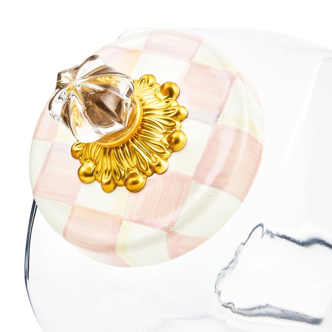 Sweets Jar with Rosy Check Enamel Lid image number 2