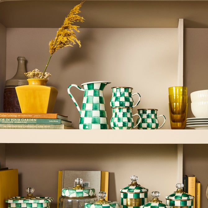 Emerald Check Medium Practical Pitcher image number 2