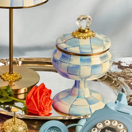 Sky Check Curiosity Pot