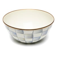 Sterling Check Enamel Everyday Bowl