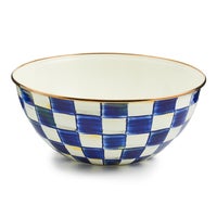 Royal Check Enamel Everyday Bowl