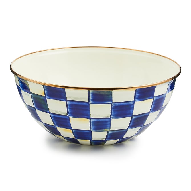 Royal Check Enamel Everyday Bowl image number 2