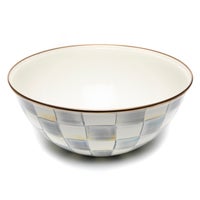 Sterling Check Enamel Everyday Bowl