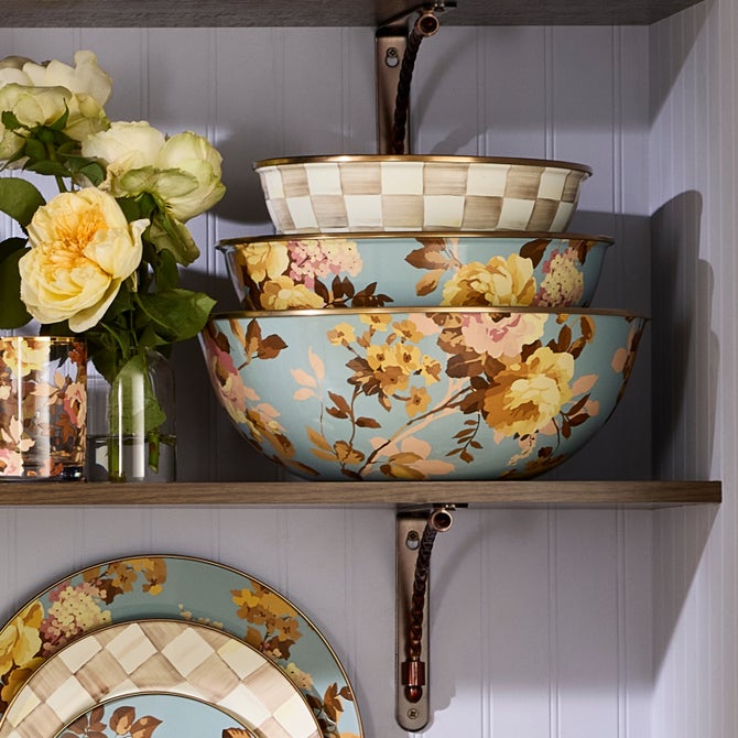 Wild Rose Slate Extra Large Everyday Bowl image number 3