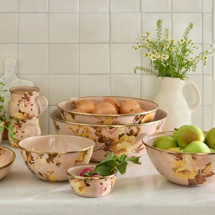 Wild Rose Mauve Extra Large Everyday Bowl