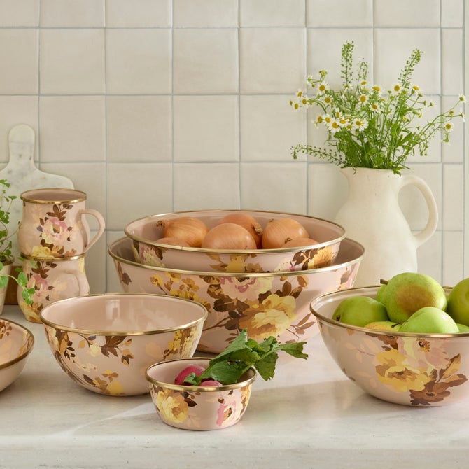 Wild Rose Mauve Extra Large Everyday Bowl image number 1