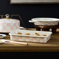 Rosy Check 9" x 13" Baking Pan