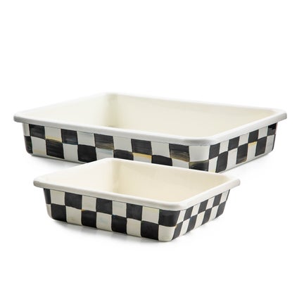 Courtly Check Bake Pans, Set of 2