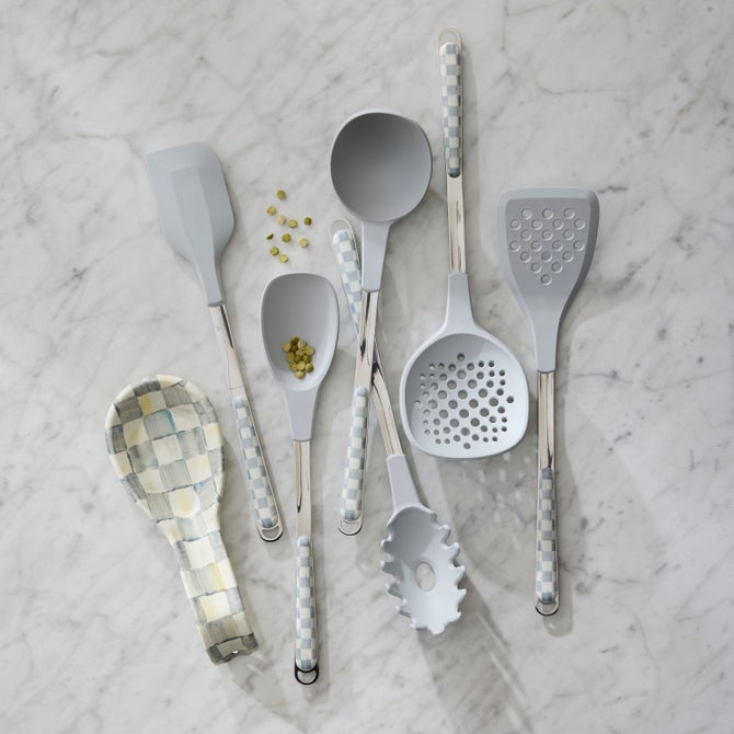 Sterling Check Spoon Rest image number 4