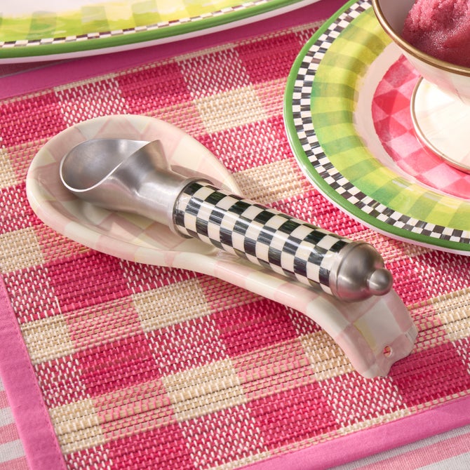 Rosy Check Spoon Rest image number 1
