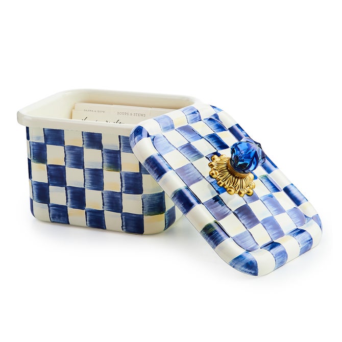 Royal Check Recipe Box image number 5
