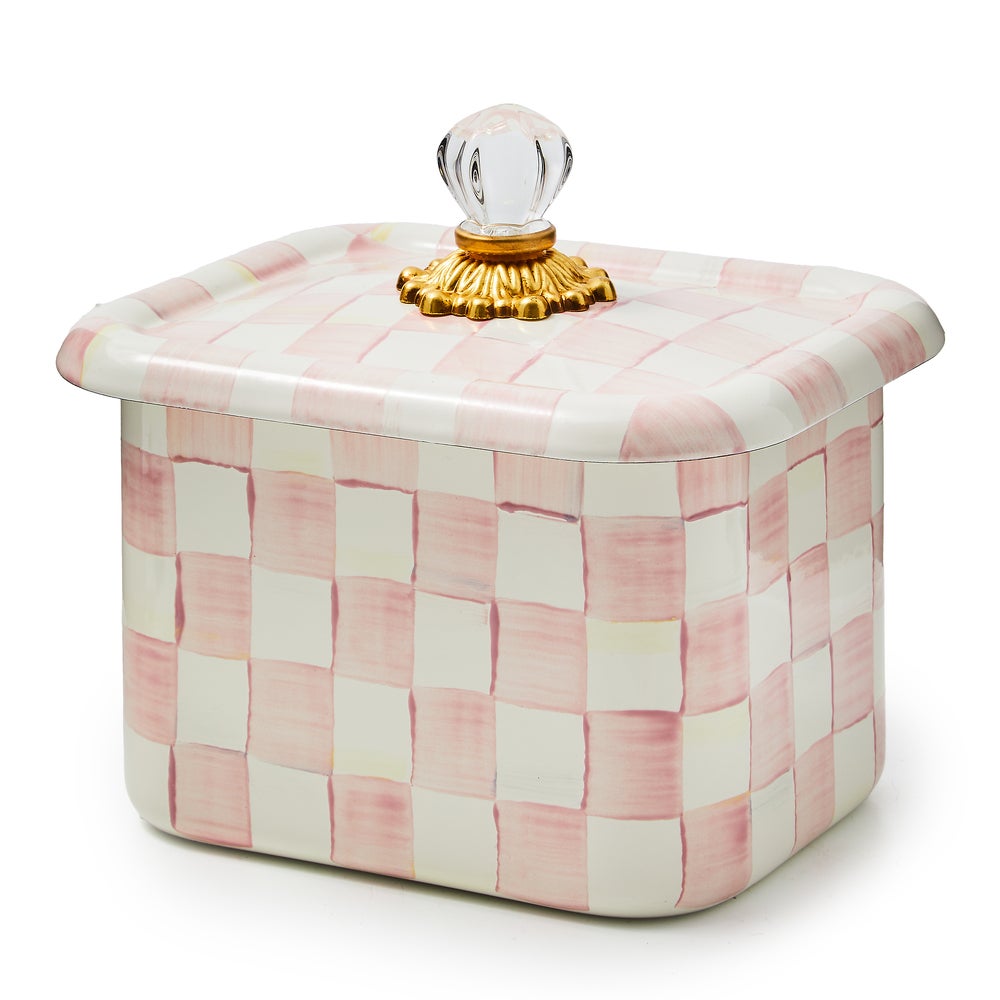 Recipe Box - Rosy Check mackenzie-childs Panama imagen 1