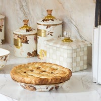 Mocha Check Recipe Box