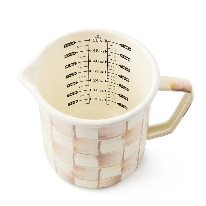 Mocha Check 7 Cup Measuring Cup image number 2