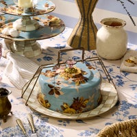 Wild Rose Slate Cake Carrier