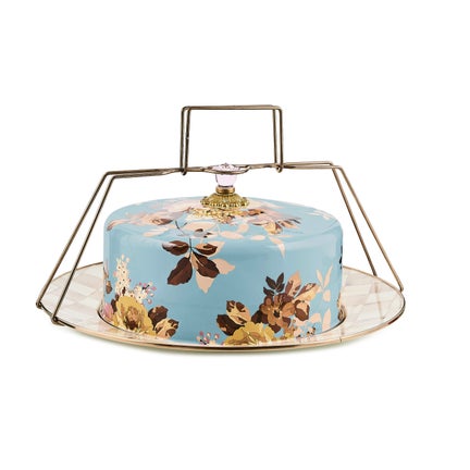 Wild Rose Slate Cake Carrier