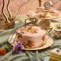 Wild Rose Mauve Cake Carrier