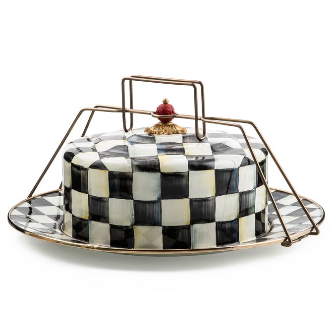 Courtly Check Cake Carrier image number 0