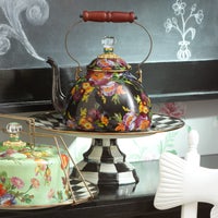 Courtly Check Large Pedestal Platter