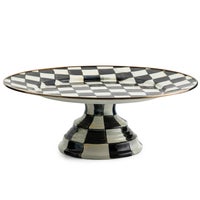 Courtly Check Large Pedestal Platter