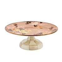 Wild Rose Mauve Small Pedestal Platter