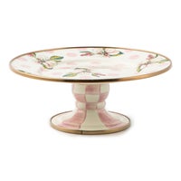 Wildflowers Pink Mini Pedestal Platter