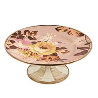 Wild Rose Mauve Mini Pedestal Platter