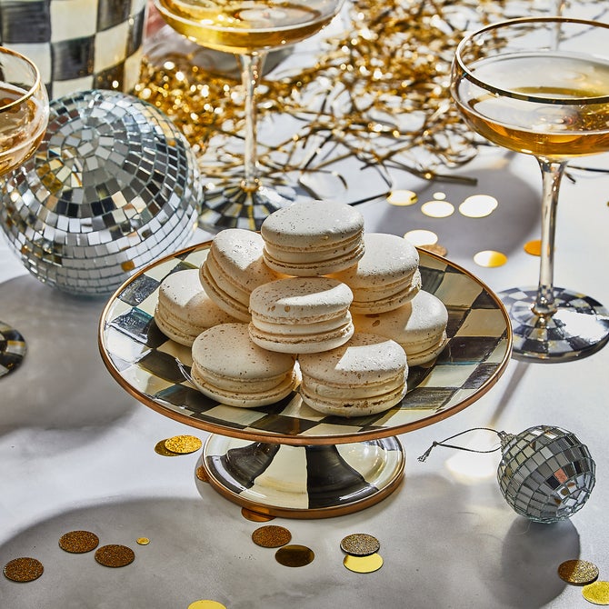 Courtly Check Mini Pedestal Platter image number 8