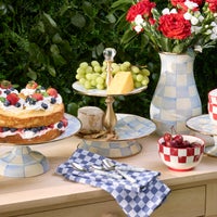 Sky Check Two Tier Sweet Stand