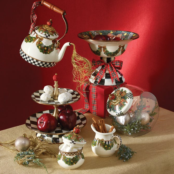 Courtly Check Two Tier Sweet Stand image number 4