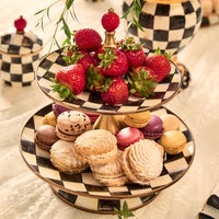 Courtly Check Two Tier Sweet Stand