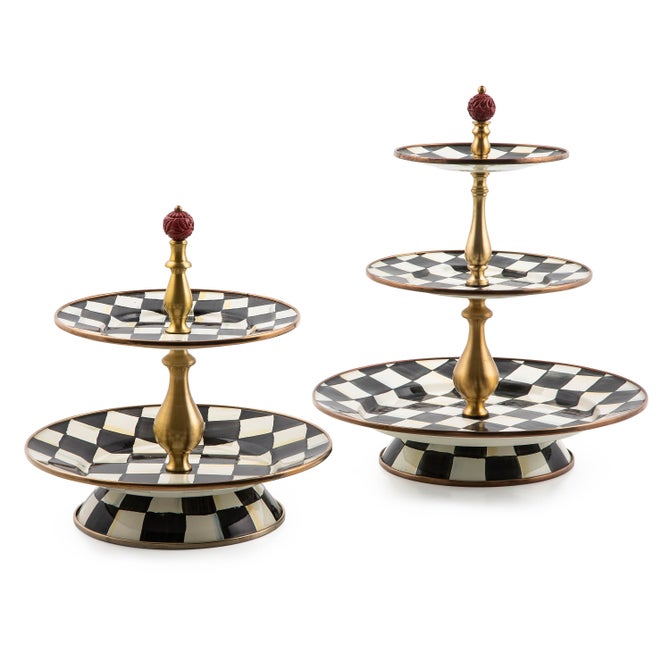 Courtly Check Two Tier Sweet Stand image number 8