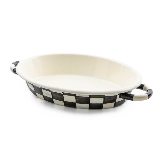 Courtly Check Medium Oval Gratin Dish image number 4