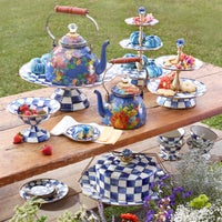 Royal Check Three Tier Sweet Stand