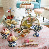 Royal Check Three Tier Sweet Stand
