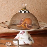 Courtly Check Small Mesh Dome