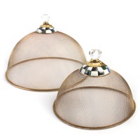 Courtly Check Small Mesh Dome