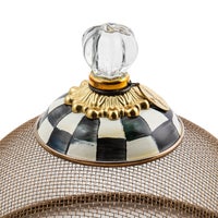 Courtly Check Small Mesh Dome