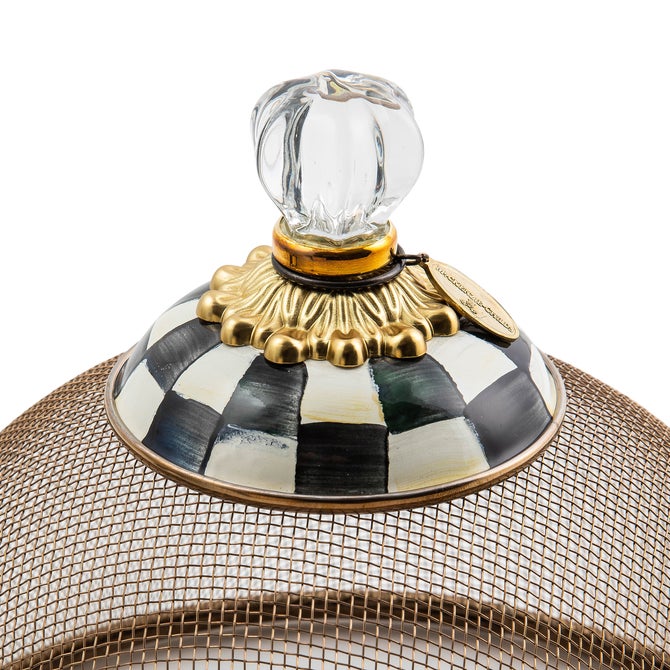 Courtly Check Small Mesh Dome image number 2