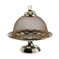 Courtly Check Small Mesh Dome