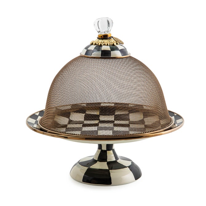 Courtly Check Small Mesh Dome image number 6
