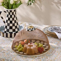 Courtly Check Large Mesh Dome