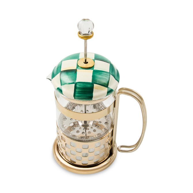 Emerald Check French Press image number 3